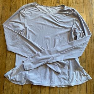 Lululemon LS Ruffle Top